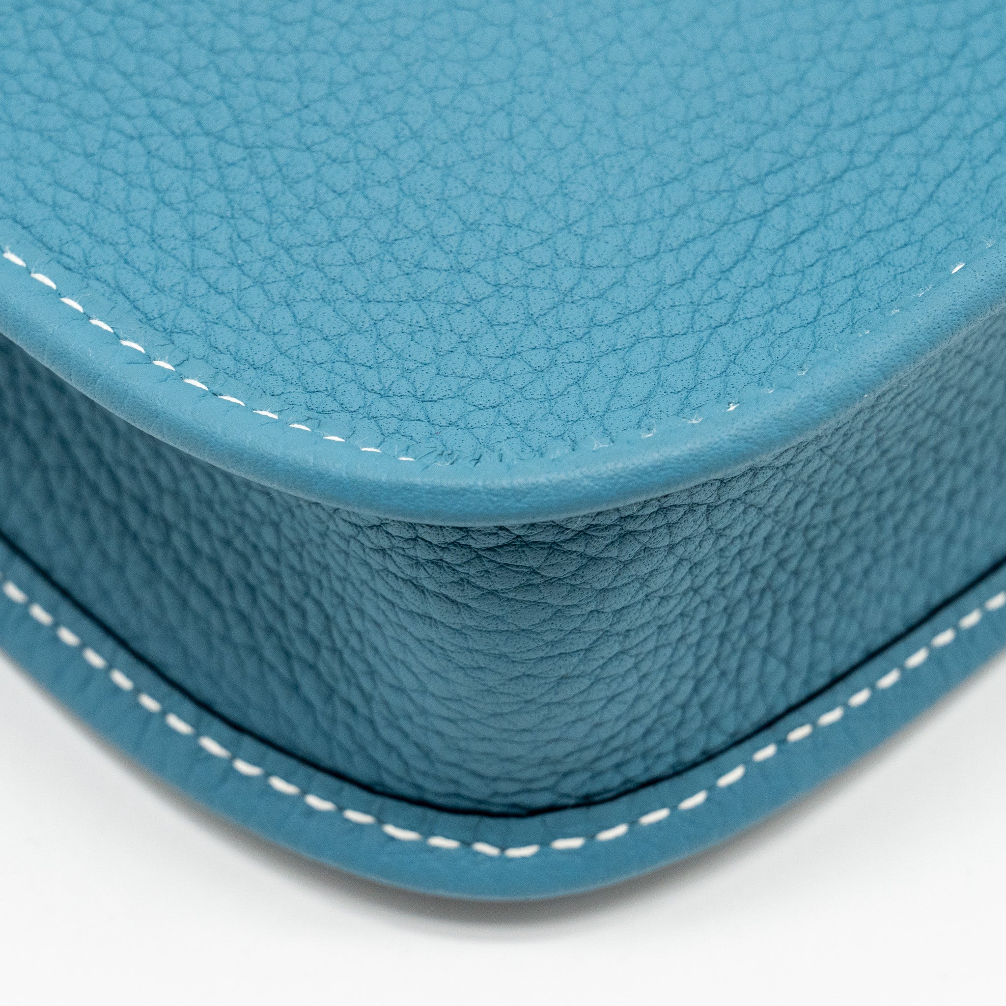 HERMES MINI EVELYNE CLEMENCE NEW BLUE JEAN SHW