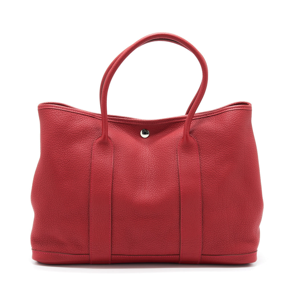 HERMES GARDEN PARTY 36 NEGONDA ROUGE PIMENT SHW