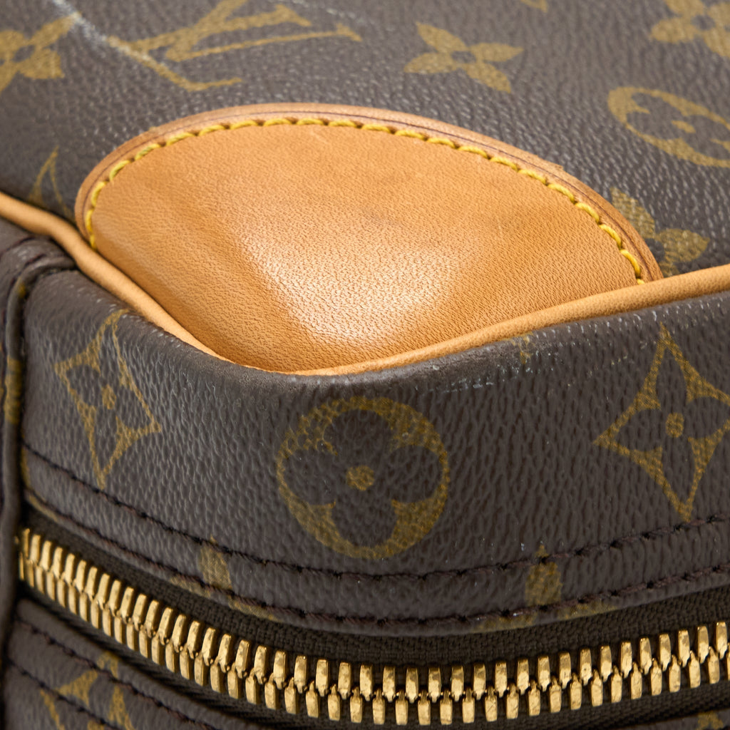 LOUIS VUITTON SMALL LUGGAGE BAG MONOGRAM CANVAS GHW