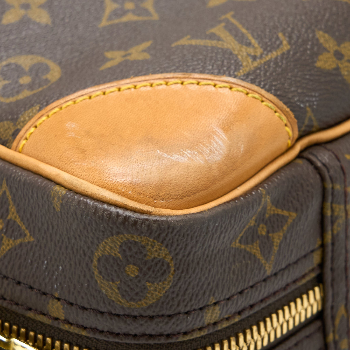 LOUIS VUITTON SMALL LUGGAGE BAG MONOGRAM CANVAS GHW