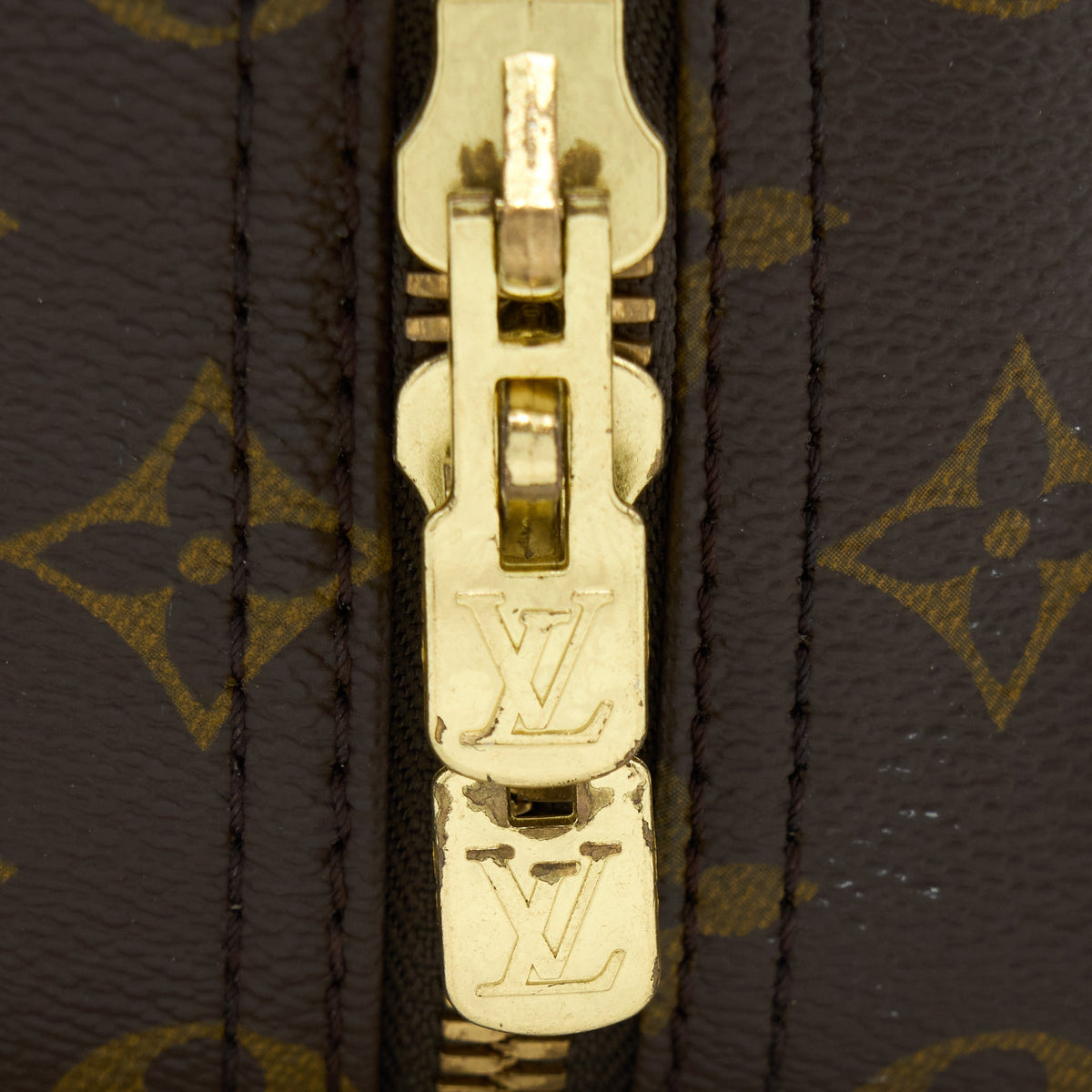 LOUIS VUITTON SMALL LUGGAGE BAG MONOGRAM CANVAS GHW