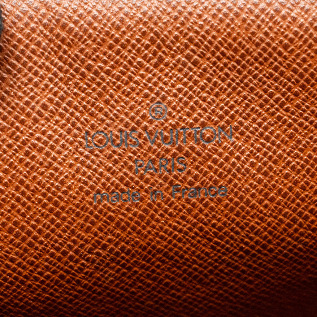 Louis Vuitton vintage pochette Marly Bandouliere monogram canvas GHW