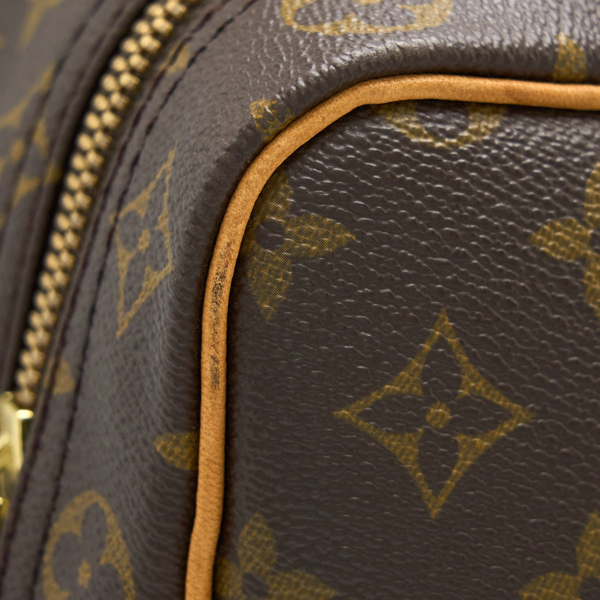 LOUIS VUITTON SMALL LUGGAGE BAG MONOGRAM CANVAS GHW