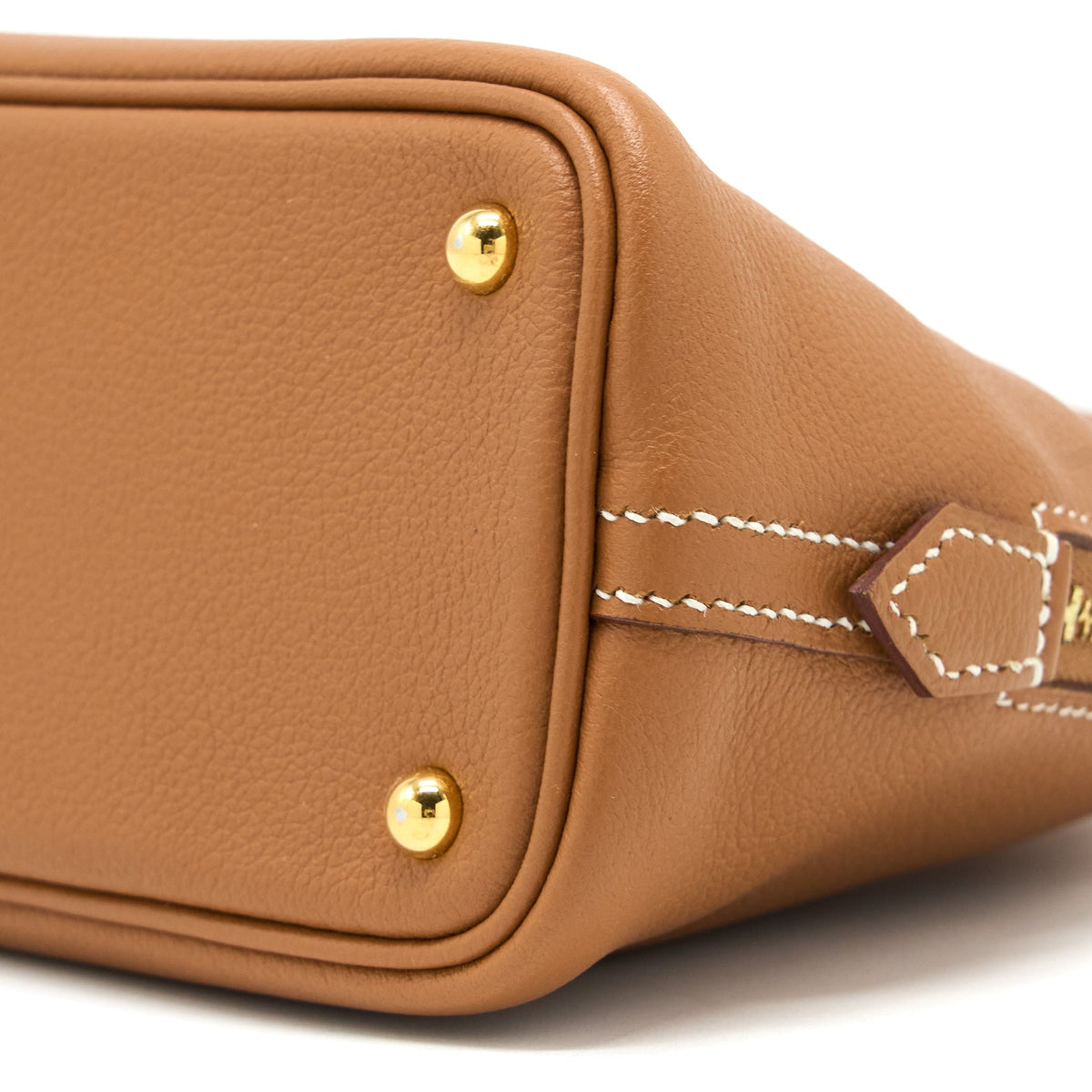 Hermes Mini Bolide Evercolor Gold GHW