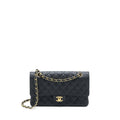 CHANEL MEDIUM CLASSIC DOUBLE FLAP BAG CAVIAR BLACK GHW