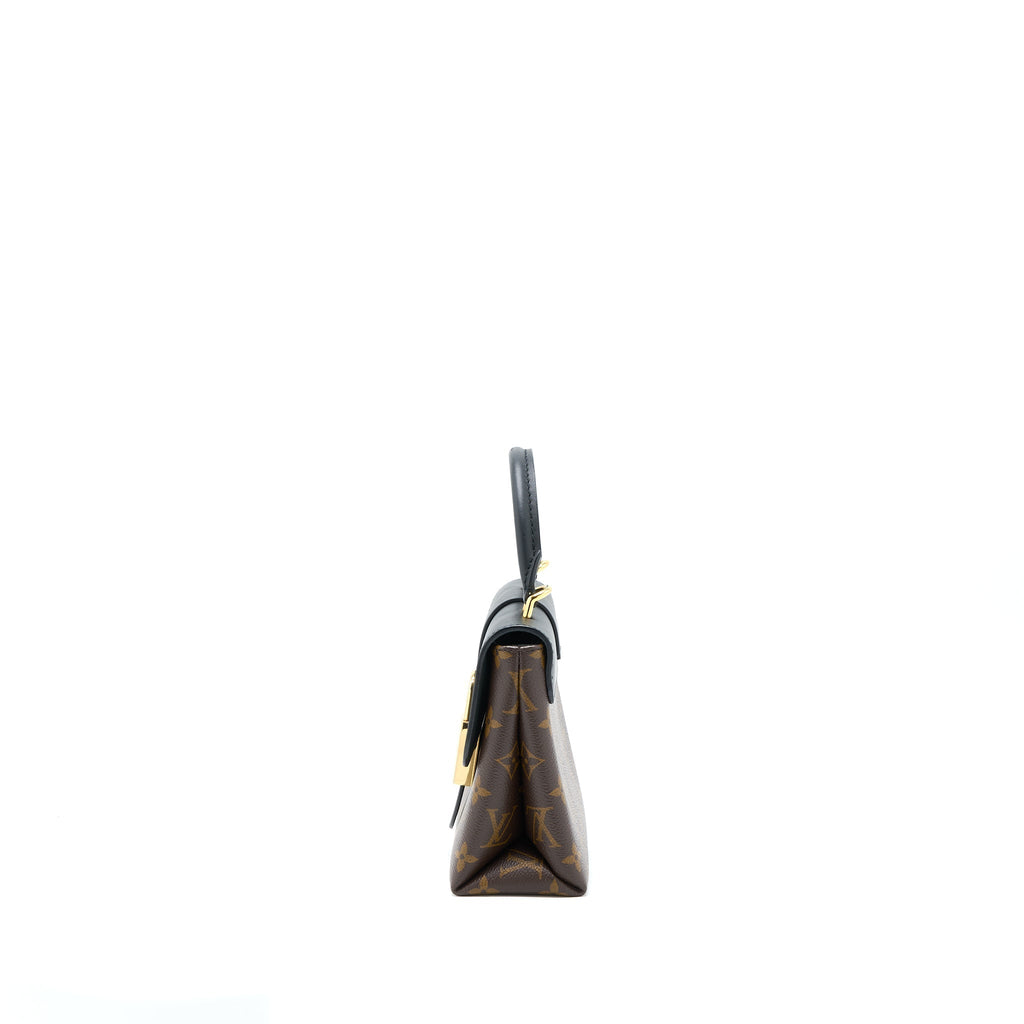 LOUIS VUITTON LOCKY BB MONOGRAM CANVAS/LEATHER BLACK GHW