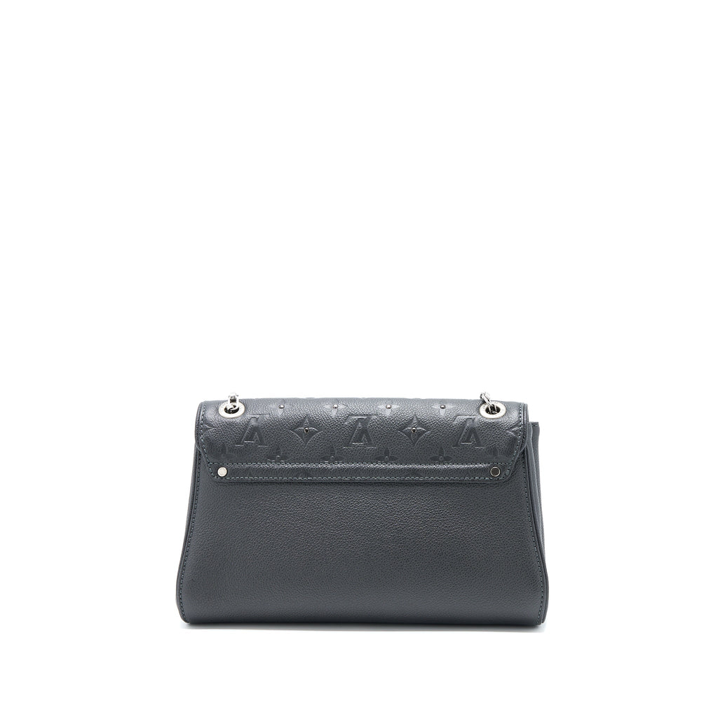 LOUIS VUITTON SAINT GERMAINE CROSSBODY BAG MONOGRAM EMPREINTE BLACK BRUSHED SHW