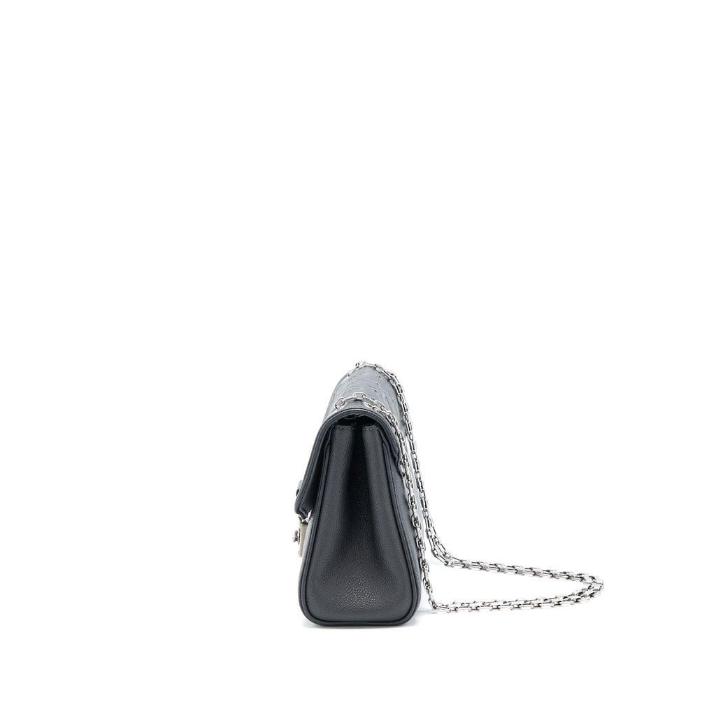 LOUIS VUITTON SAINT GERMAINE CROSSBODY BAG MONOGRAM EMPREINTE BLACK BRUSHED SHW