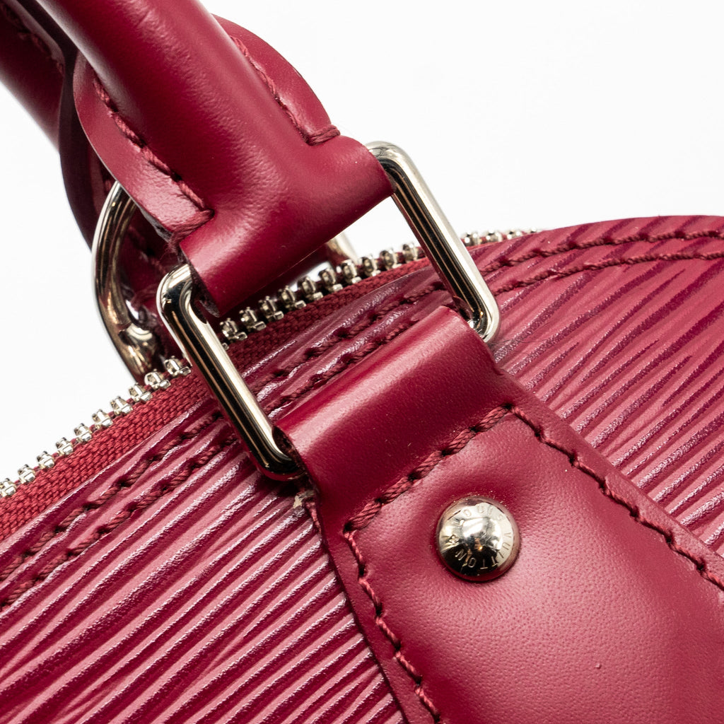 LOUIS VUITTON ALMA BB EPI LEATHER PINK SHW