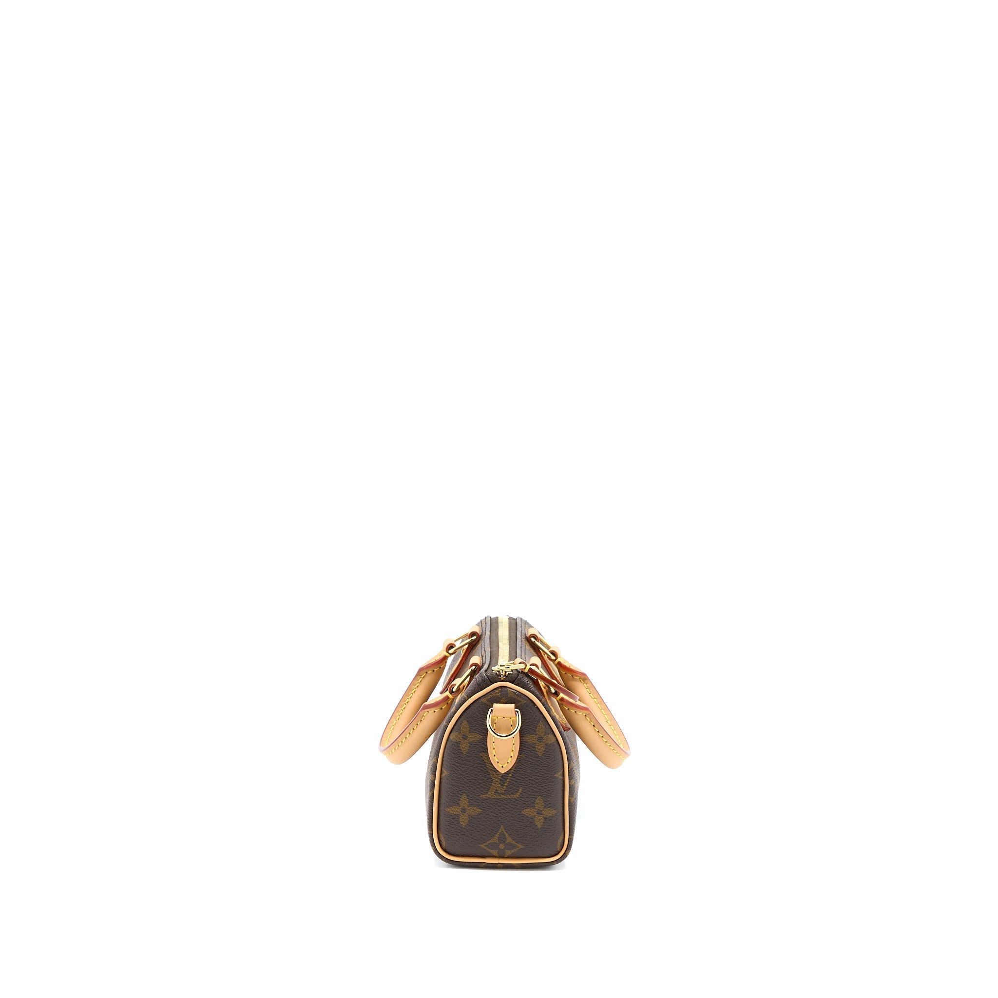 LOUIS VUITTON NANO SPEEDY MONOGRAM CANVAS GHW (NEW VERSION)