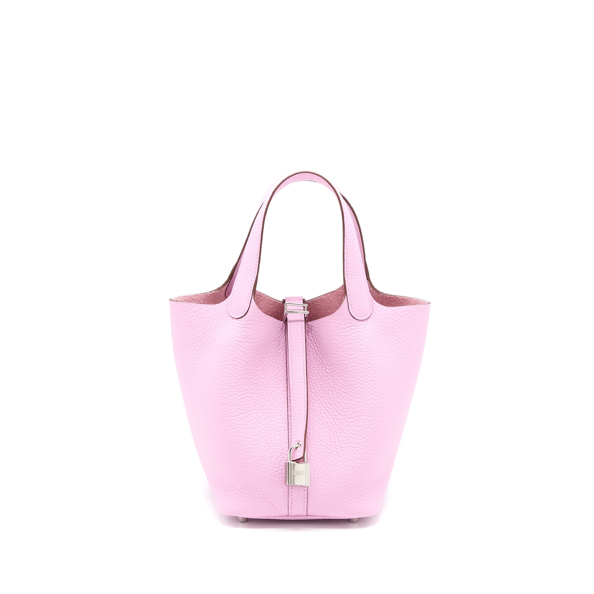 HERMES PICOTIN 18 LOCK BAG CLEMENCE MAUVE SYLVESTRE SHW