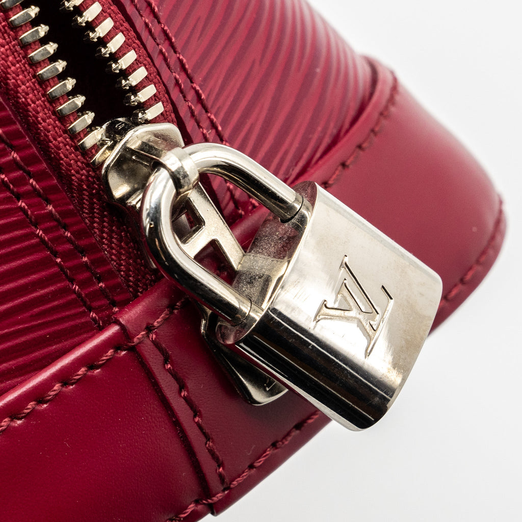 LOUIS VUITTON ALMA BB EPI LEATHER PINK SHW