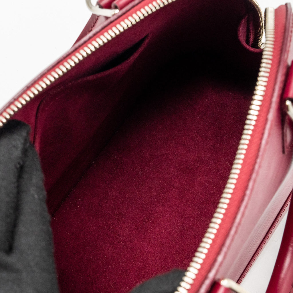 LOUIS VUITTON ALMA BB EPI LEATHER PINK SHW