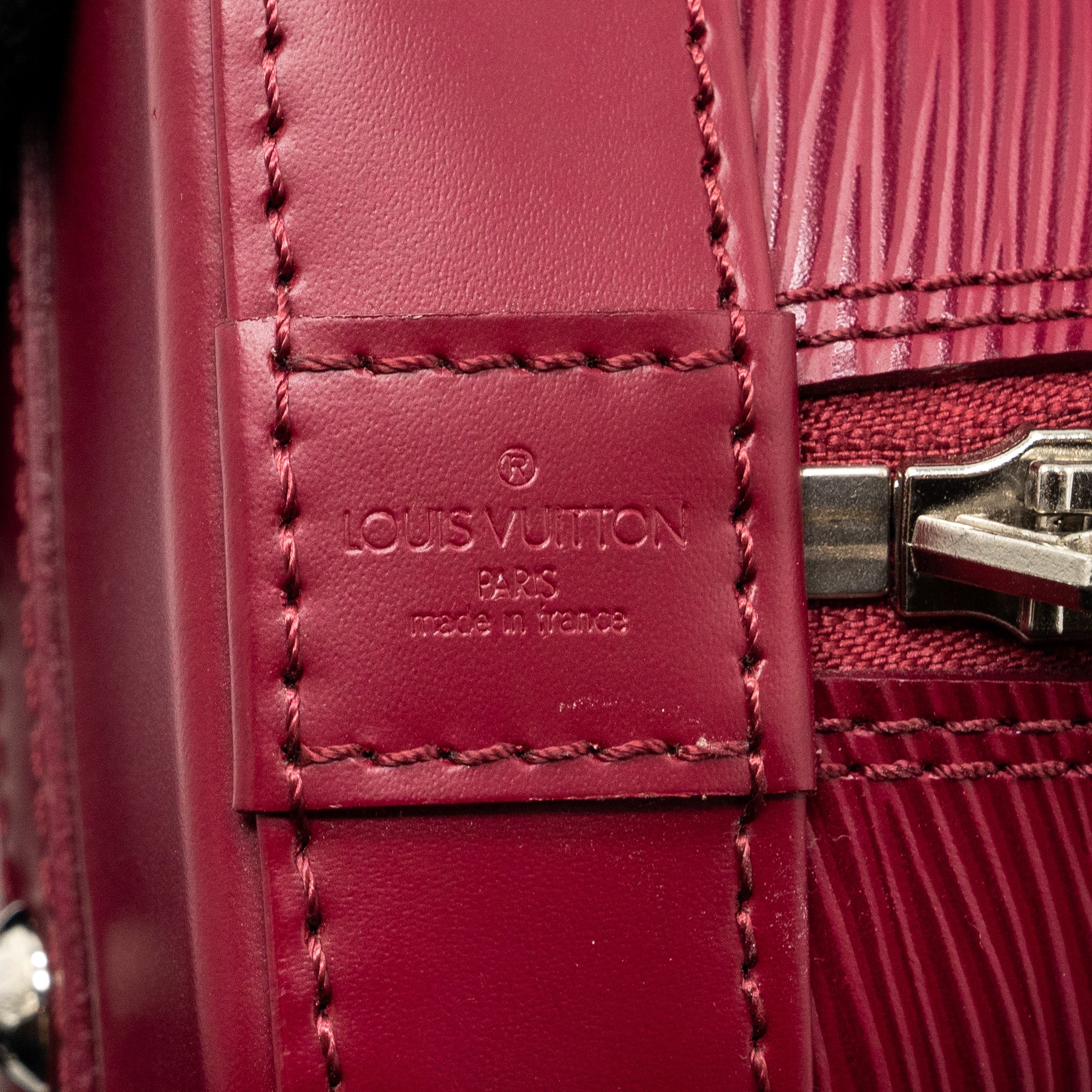 LOUIS VUITTON ALMA BB EPI LEATHER PINK SHW