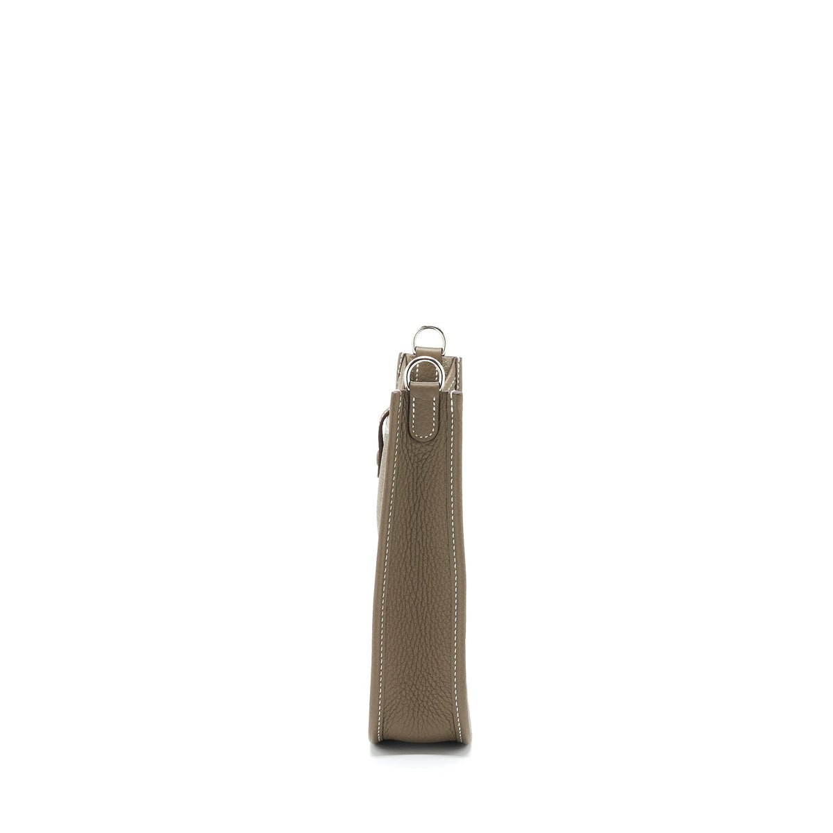 Hermes Mini Evelyne Clemence Etoupe SHW