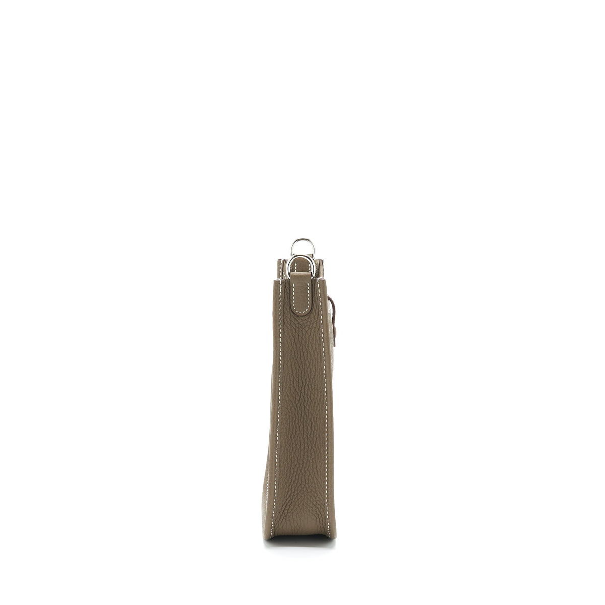 Hermes Mini Evelyne Clemence Etoupe SHW