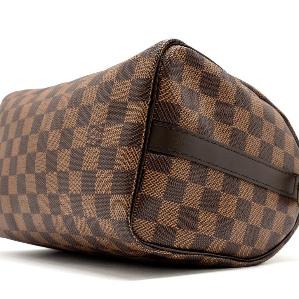 LOUIS VUITTON SPEEDY 25 DAMIER EBENE GHW