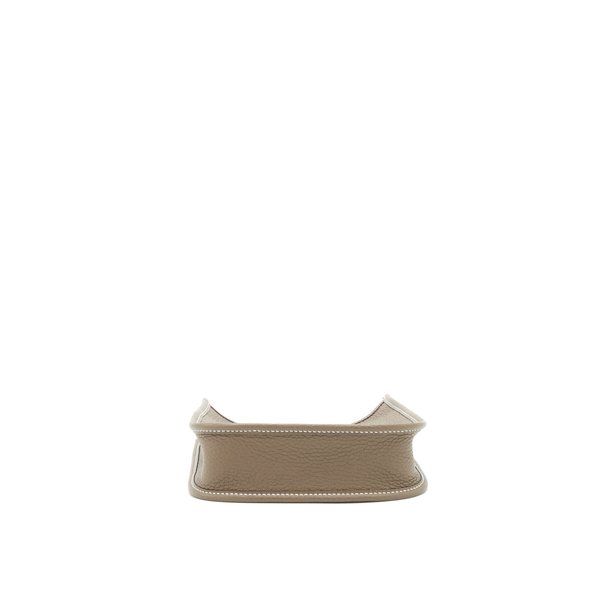 Hermes Mini Evelyne Clemence Etoupe SHW