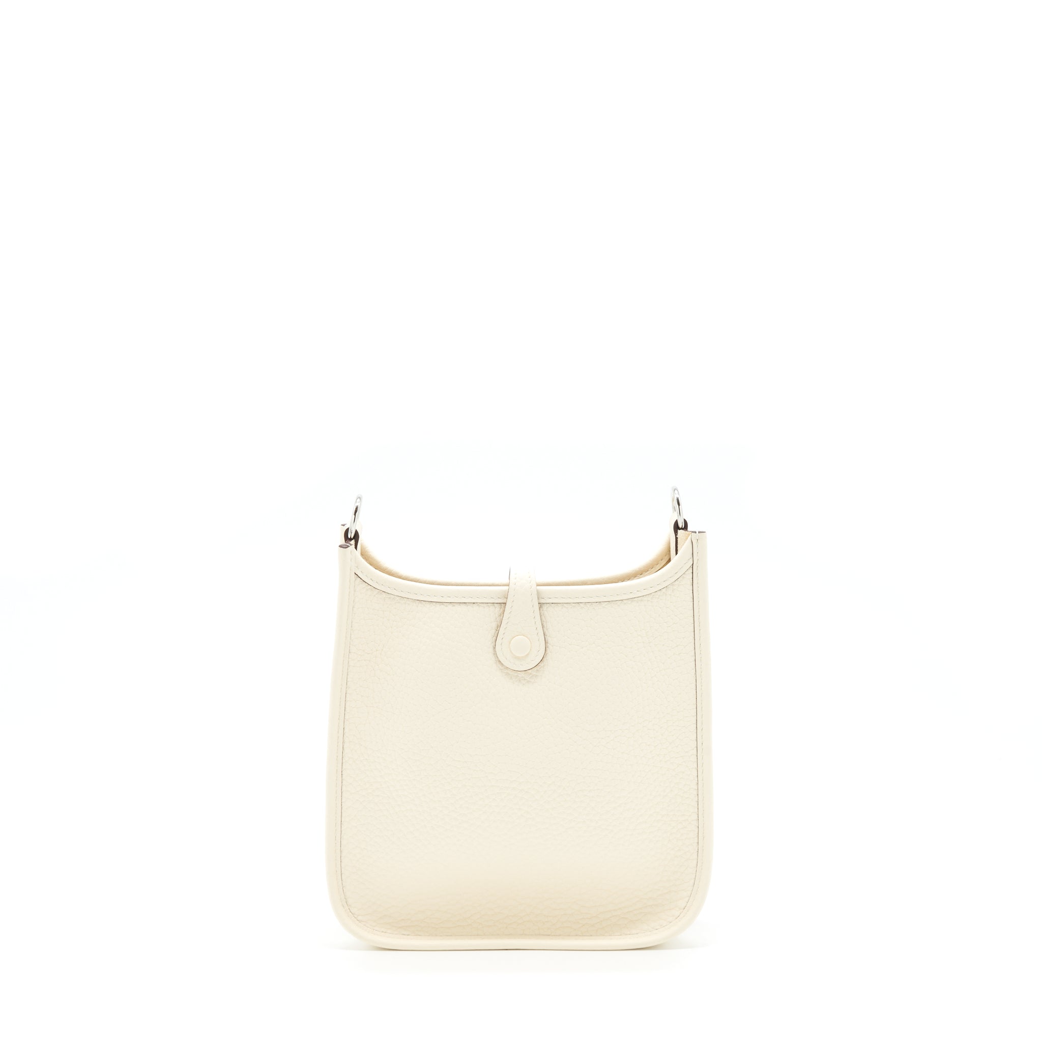 HERMES MINI EVELYNE CLEMENCE NATA WITH MULTICOLOUR STRAP SHW