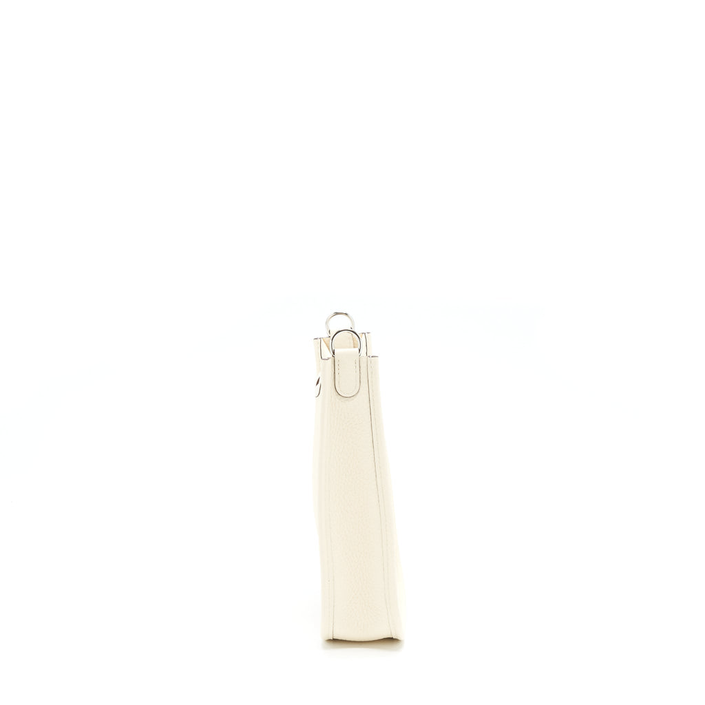 HERMES MINI EVELYNE CLEMENCE NATA WITH MULTICOLOUR STRAP SHW