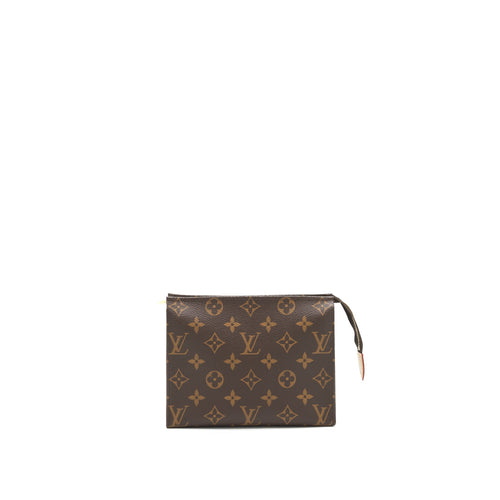 LOUIS VUITTON TOILETRY POCHETTE 19 MONOGRAM CANVAS