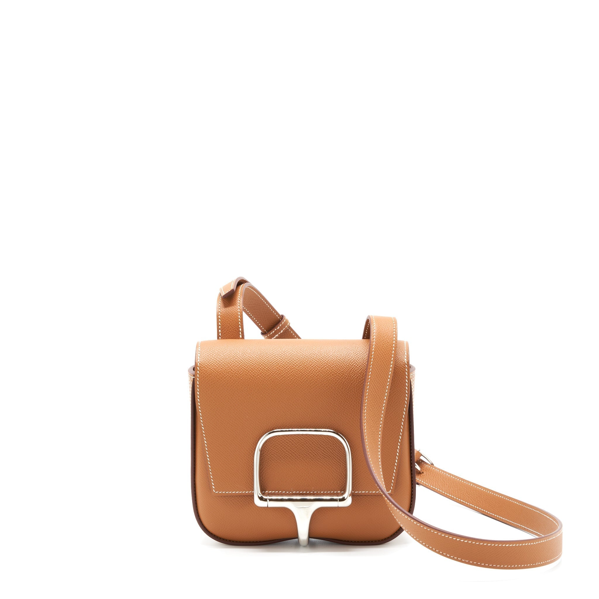 HERMES DELLA CAVALLERIA MINI BAG EPSOM GOLD SHW