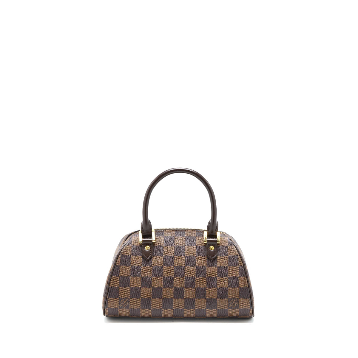 LOUIS VUITTON MINI RIBERA BAG DAMIER EBENE CANVAS GHW