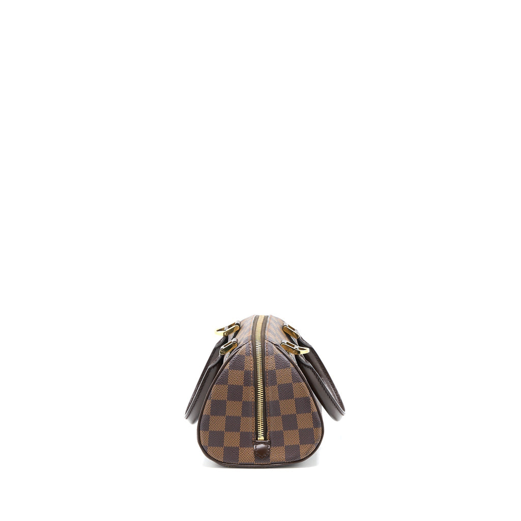 LOUIS VUITTON MINI RIBERA BAG DAMIER EBENE CANVAS GHW
