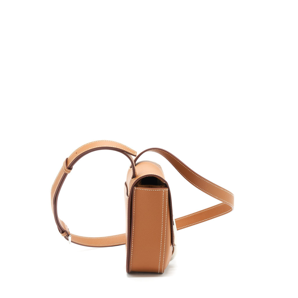 HERMES DELLA CAVALLERIA MINI BAG EPSOM GOLD SHW