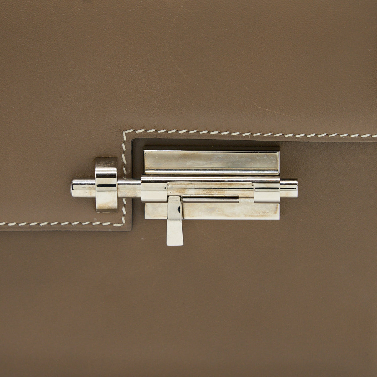 Hermes Mini Verrou Bag tadelakt Etoupe SHW