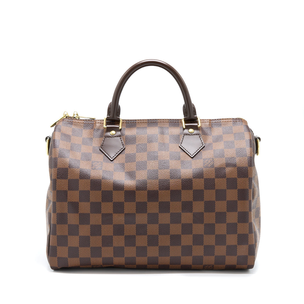LOUIS VUITTON SPEEDY 30 DAMIER EBENE GHW