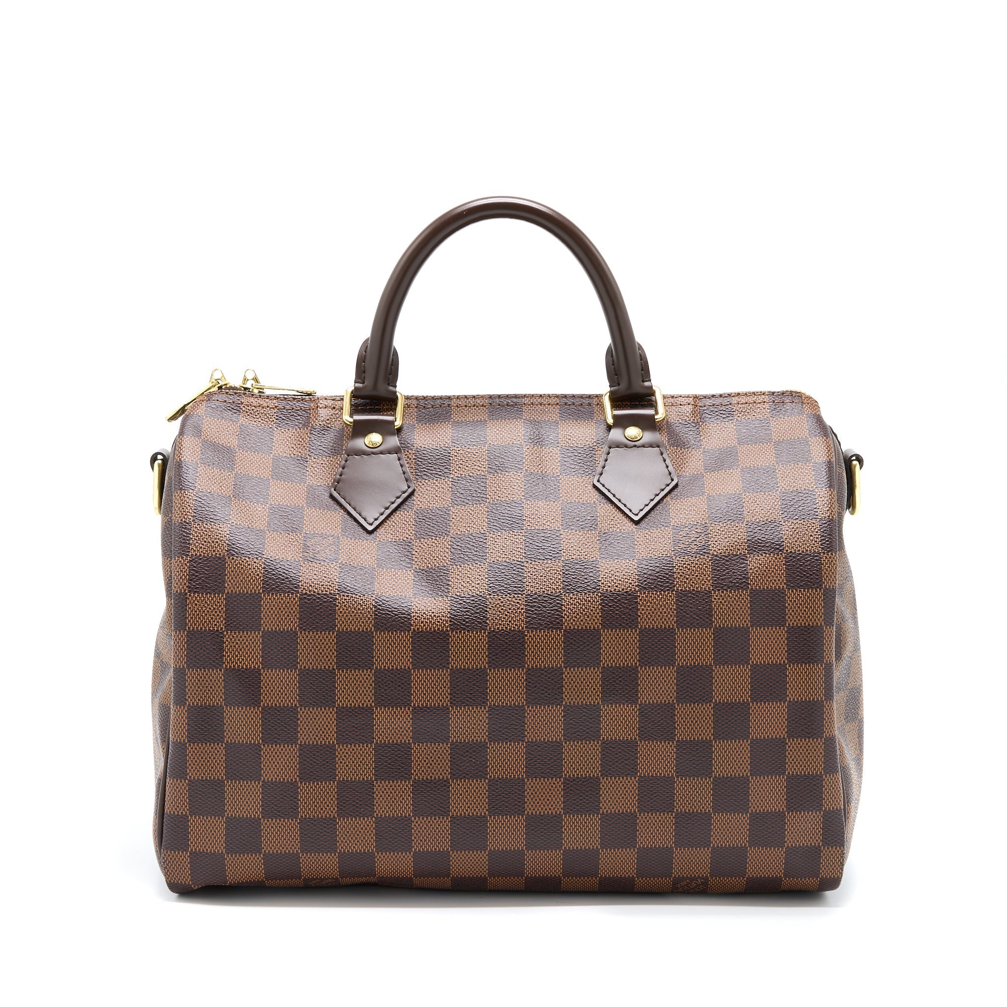 LOUIS VUITTON SPEEDY 30 DAMIER EBENE GHW