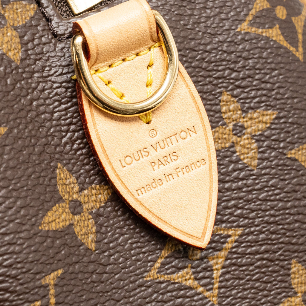 LOUIS VUITTON SPEEDY 20 BANDOULIERE MONOGRAM CANVAS GHW