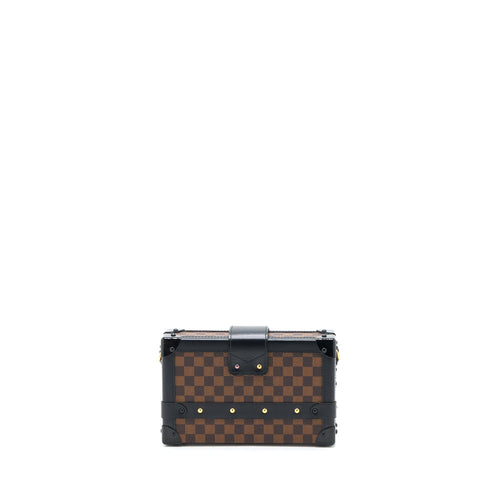 LOUIS VUITTON PETITE MALLE DAMIER EBENE CANVAS GHW