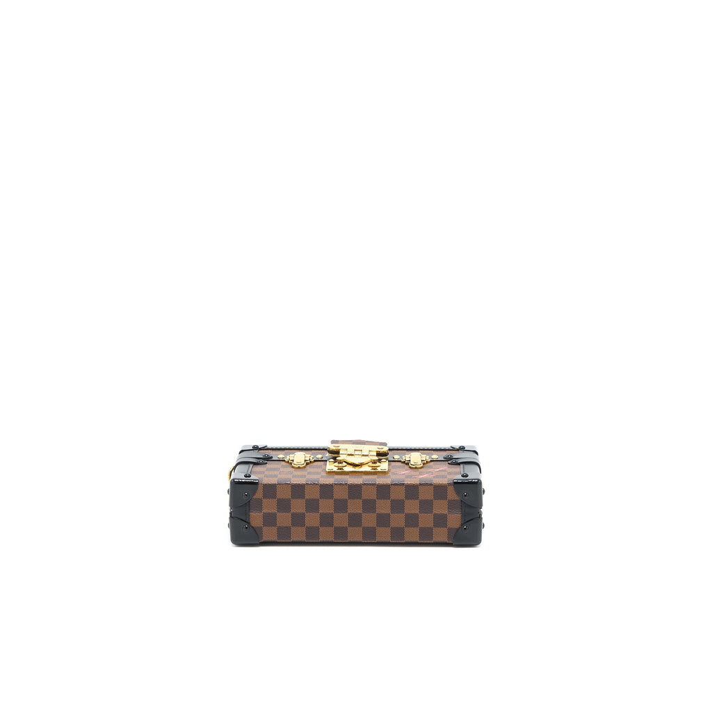 LOUIS VUITTON PETITE MALLE DAMIER EBENE CANVAS GHW
