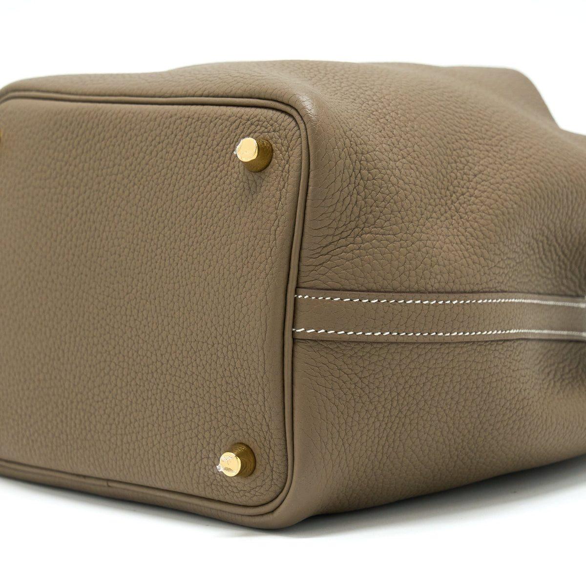 Hermes Picotin 18 Lock Bag Etoupe GHW
