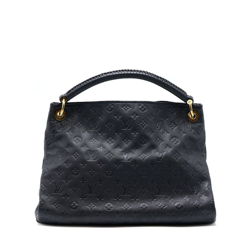 LOUIS VUITTON ARTSY MM EMPREINTE BLACK GHW