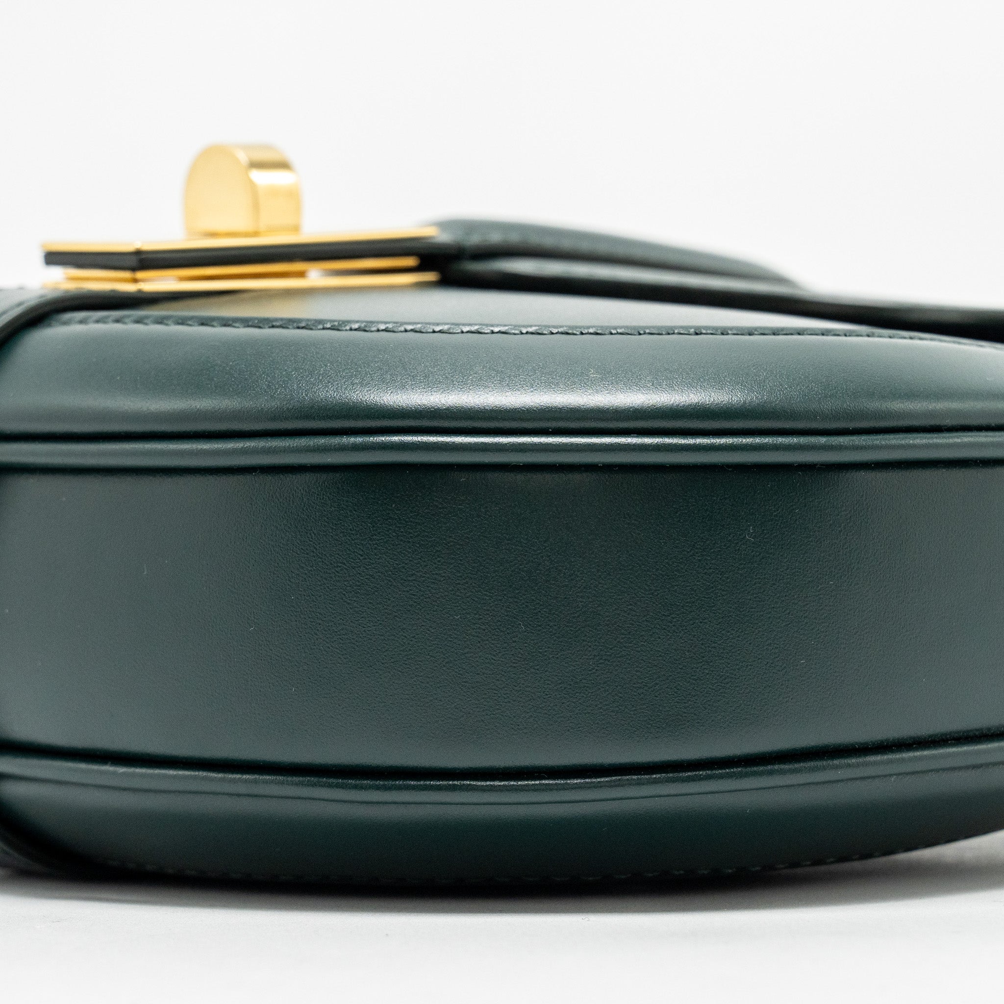 CELINE SMALL BESACE BAG CALFSKIN DARK GREEN GHW