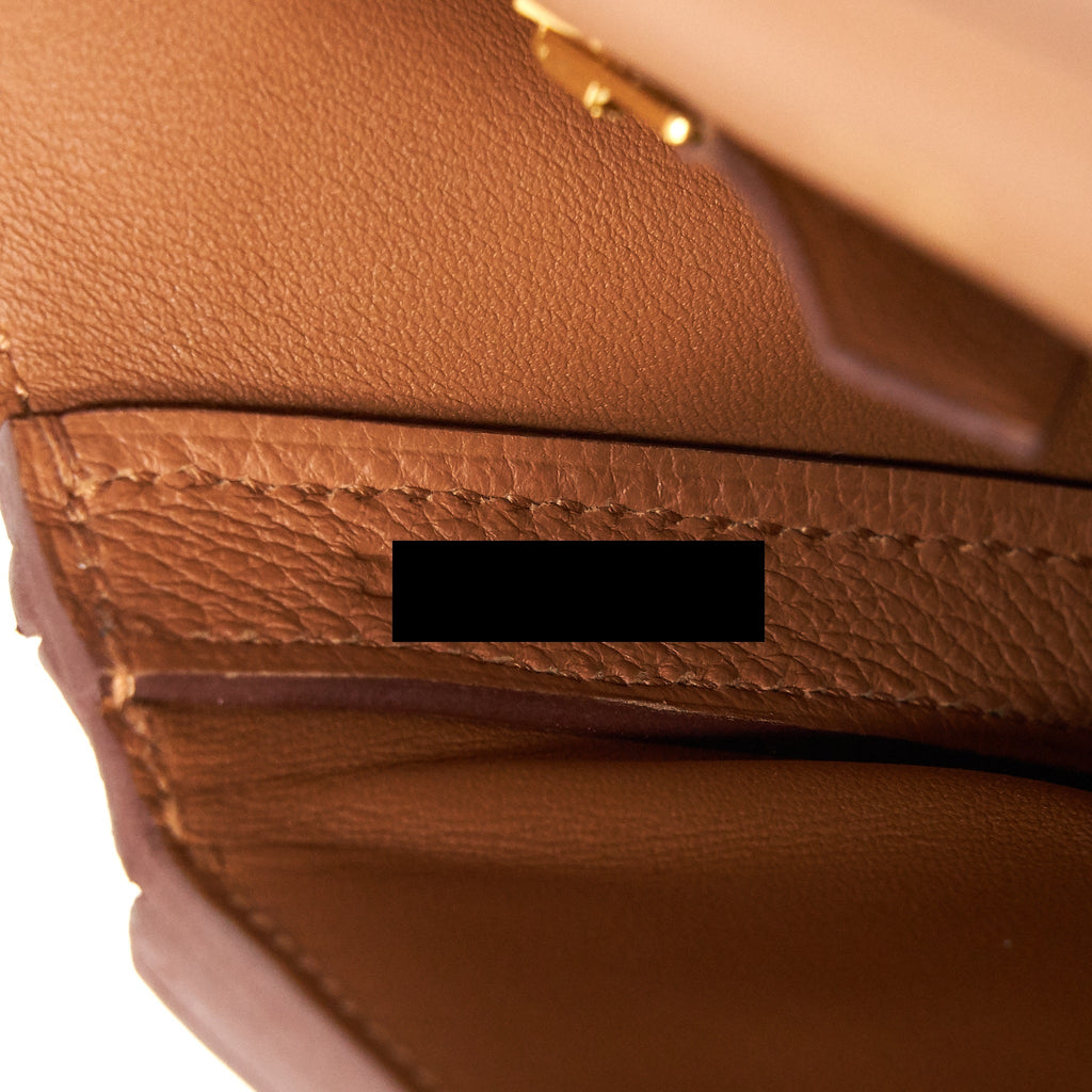 Hermes mini 24/24 -21 Bag Evercolour and Swift leather Gold GHW