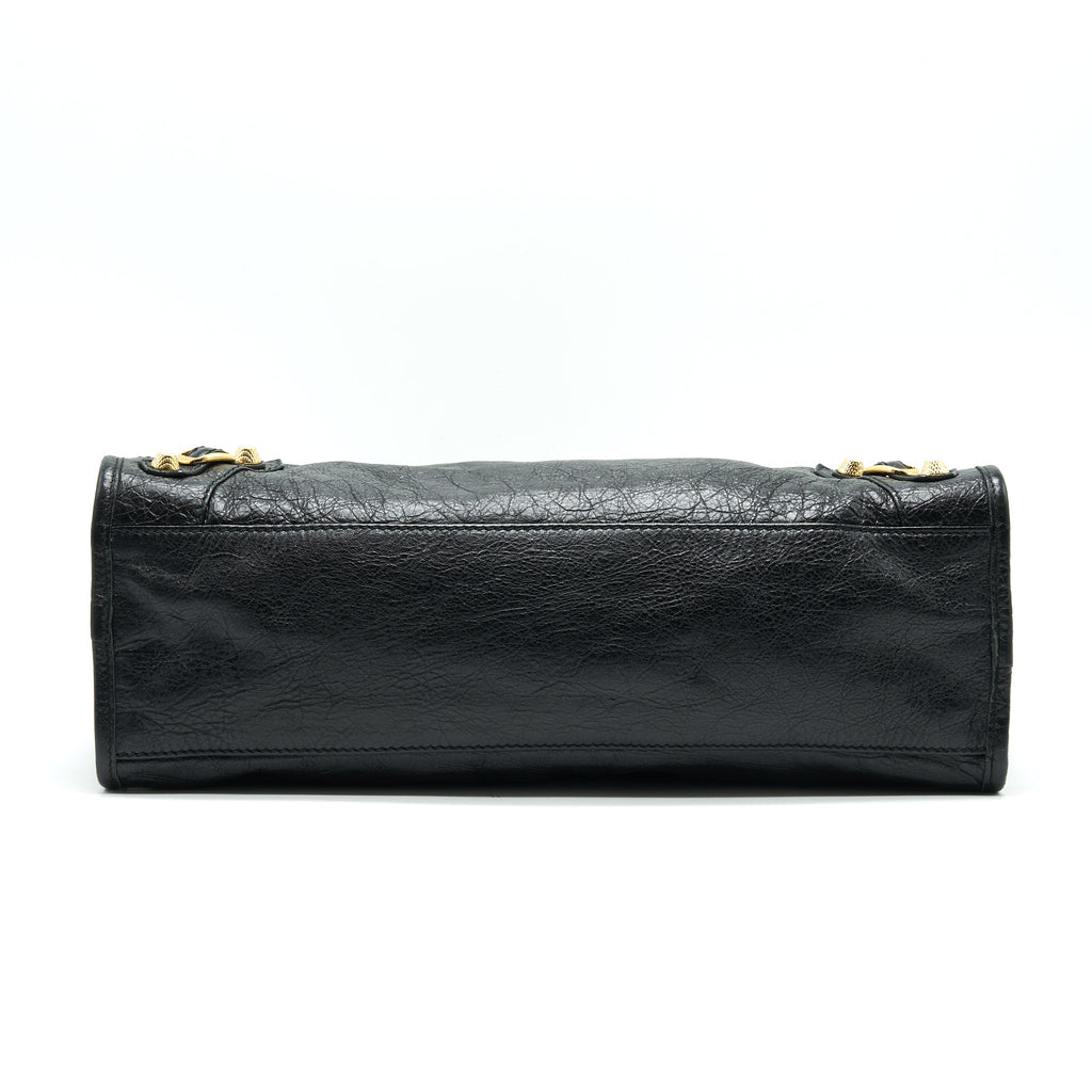 BALENCIAGA GIANT CITY BAG BLACK
