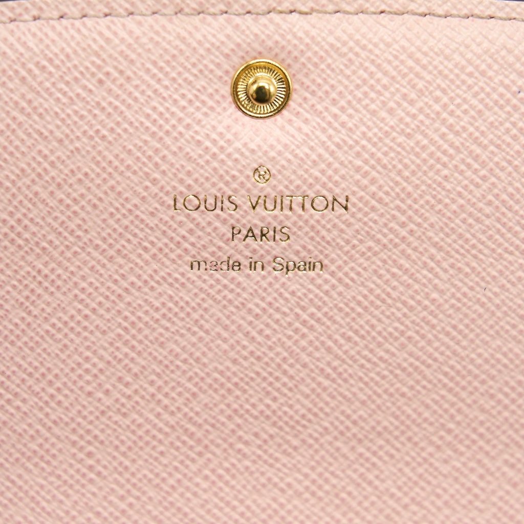 LOUIS VUITTON EMILIE WALLET ROSE BALLERINE