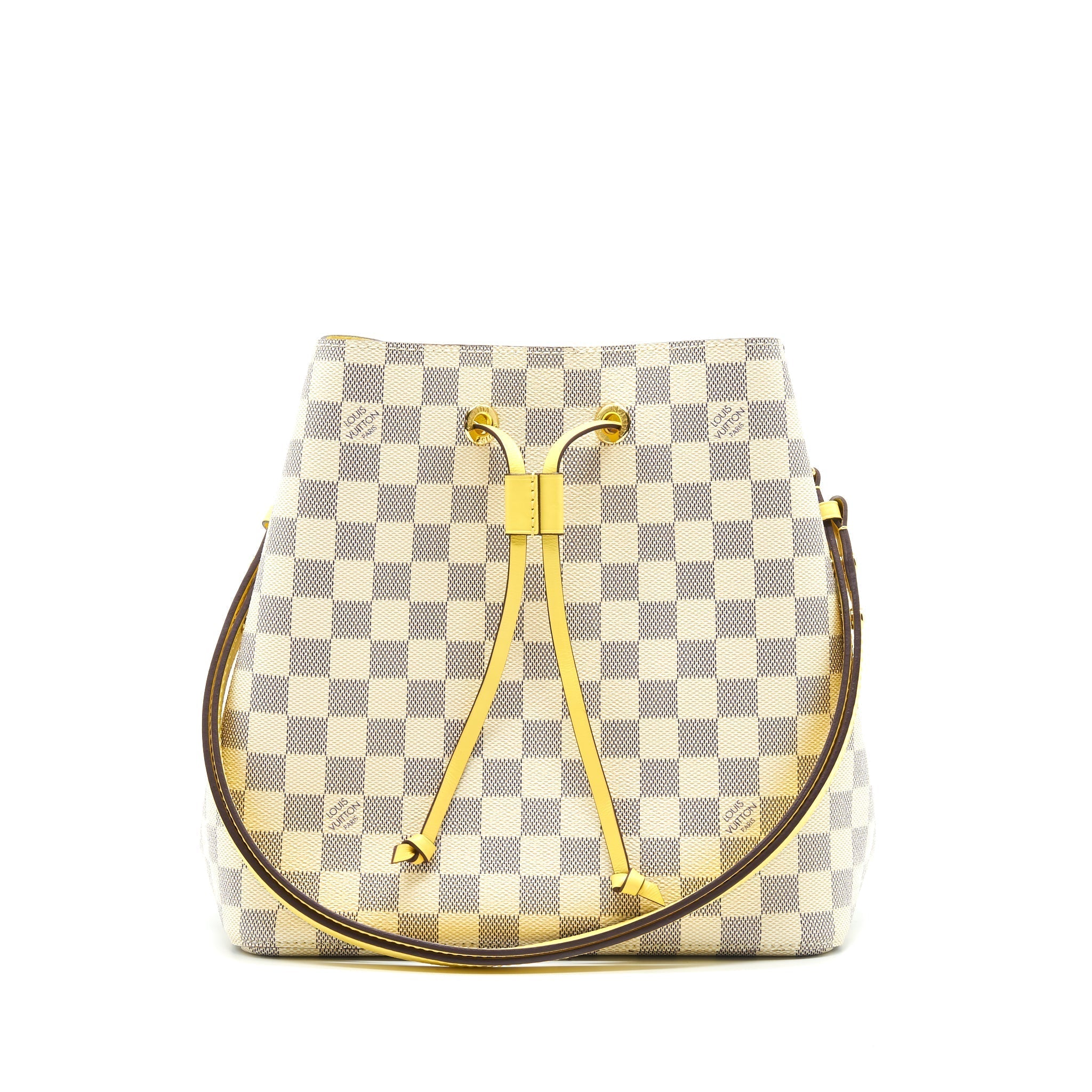 LOUIS VUITTON NEONOE DAMIER AZUR CANVAS YELLOW