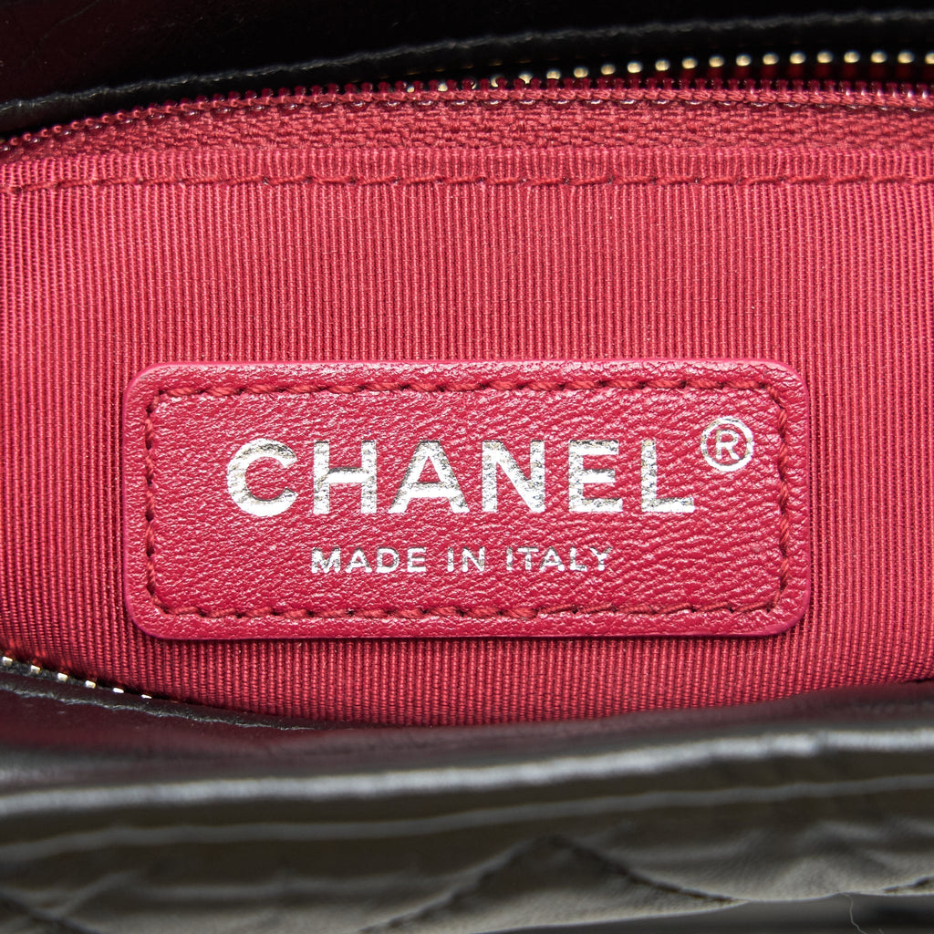CHANEL SMALL GABRIELLE HOBO BAG BLACK
