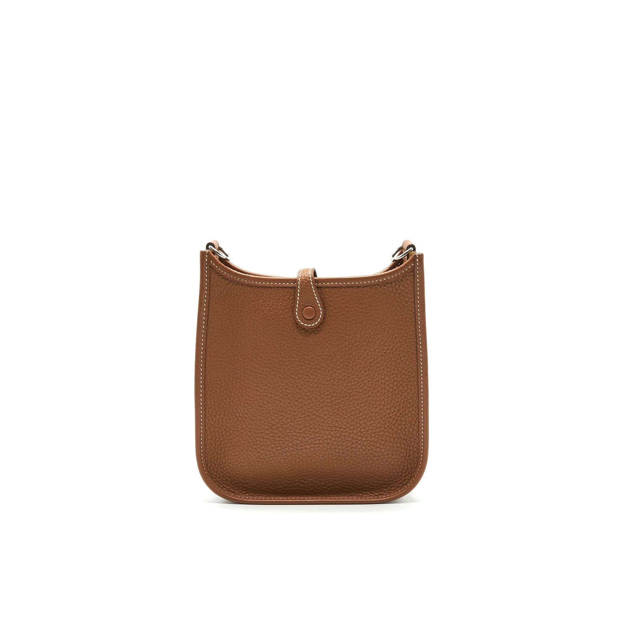 HERMES MINI EVELYNE GOLD WITH GOLD HARDWARE