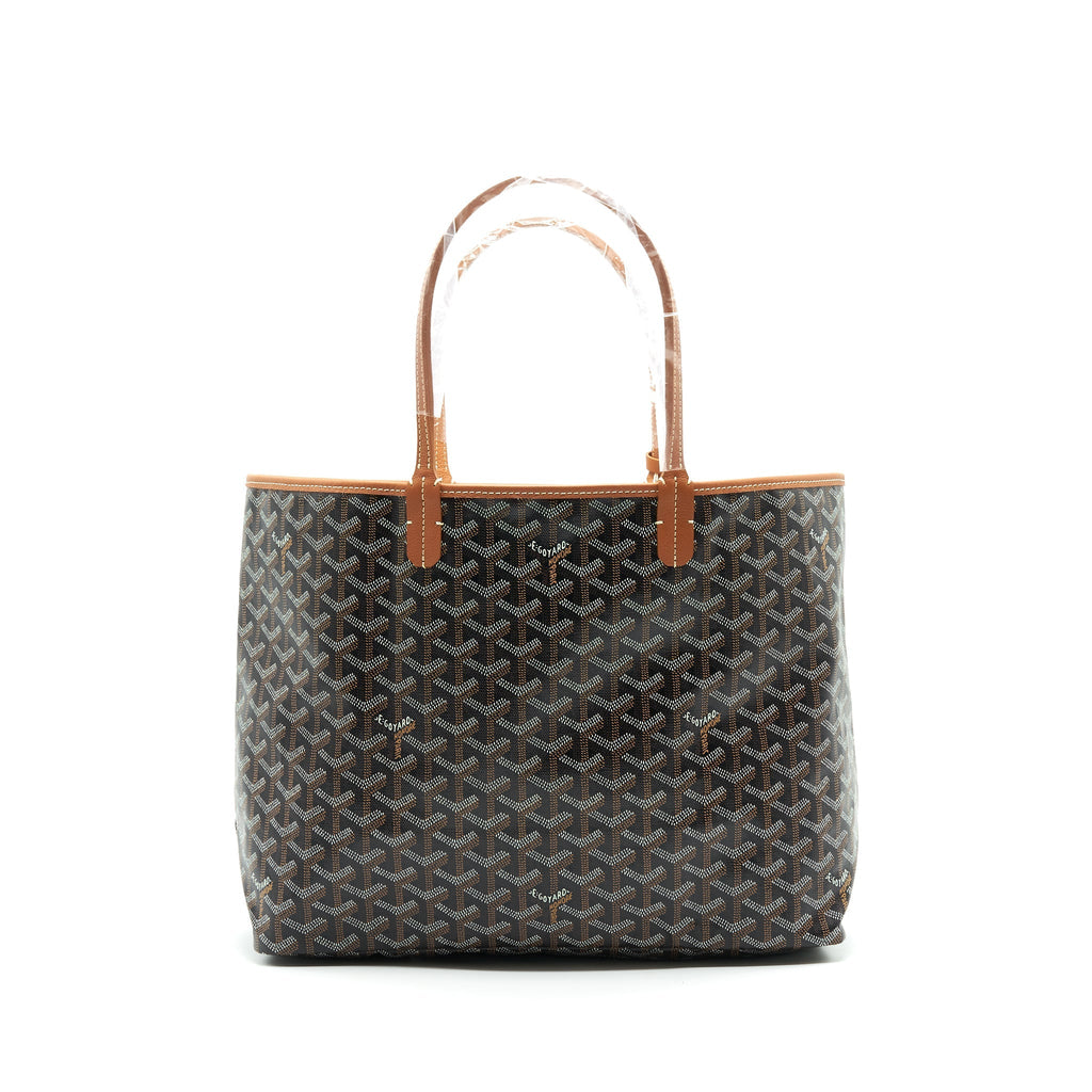 GOYARD SAINT LOUIS TOTE BAG PM BROWN