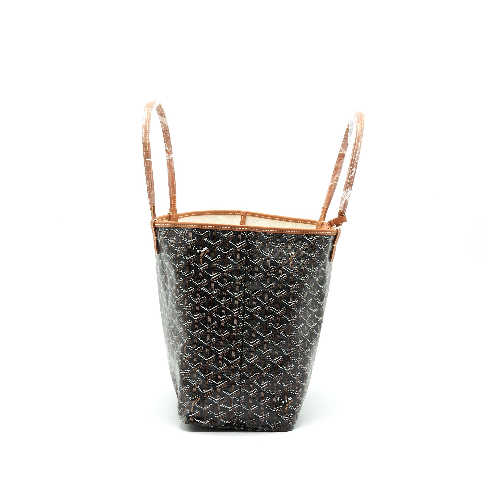GOYARD SAINT LOUIS TOTE PM BROWN