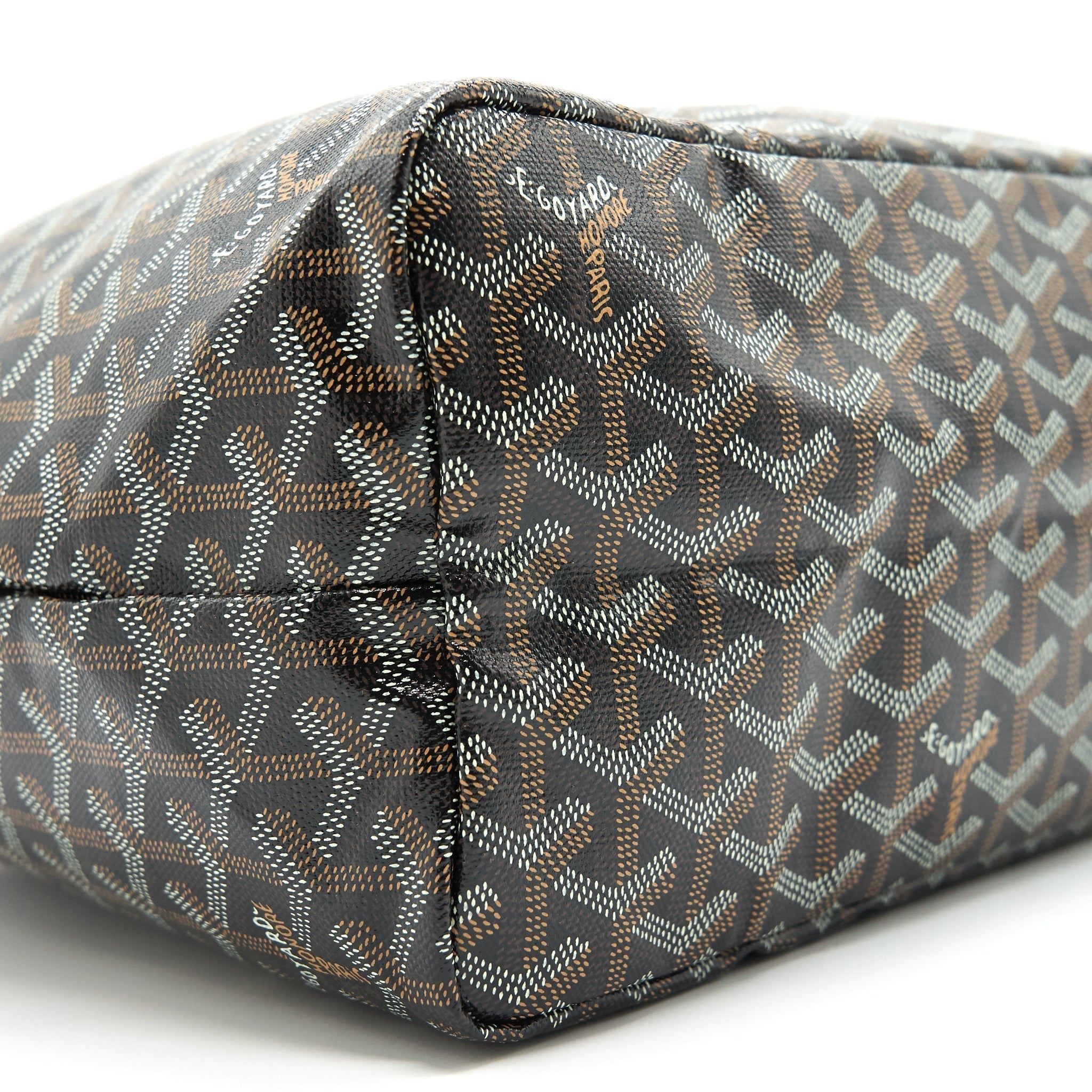 GOYARD SAINT LOUIS TOTE PM BROWN