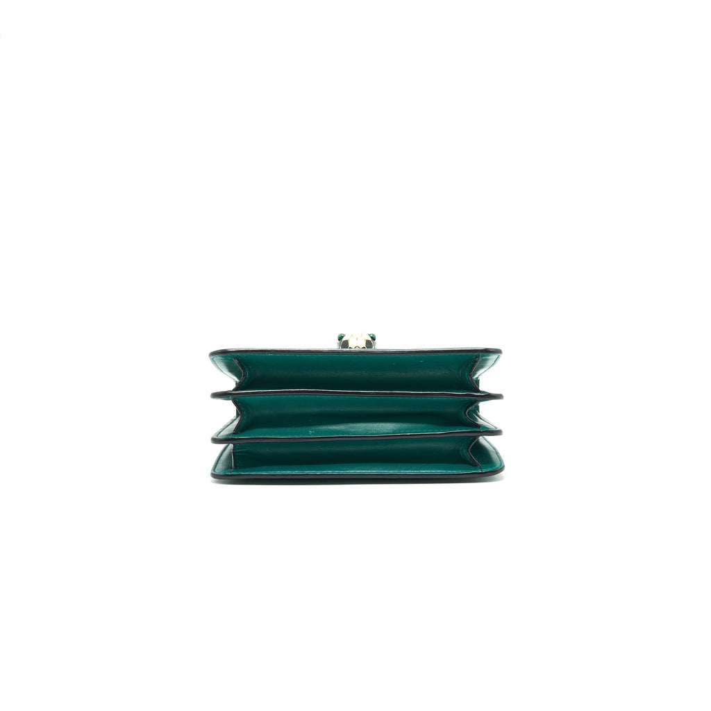 BVLGARI SERPENTI FOREVER CROSSBODY BAG GREEN