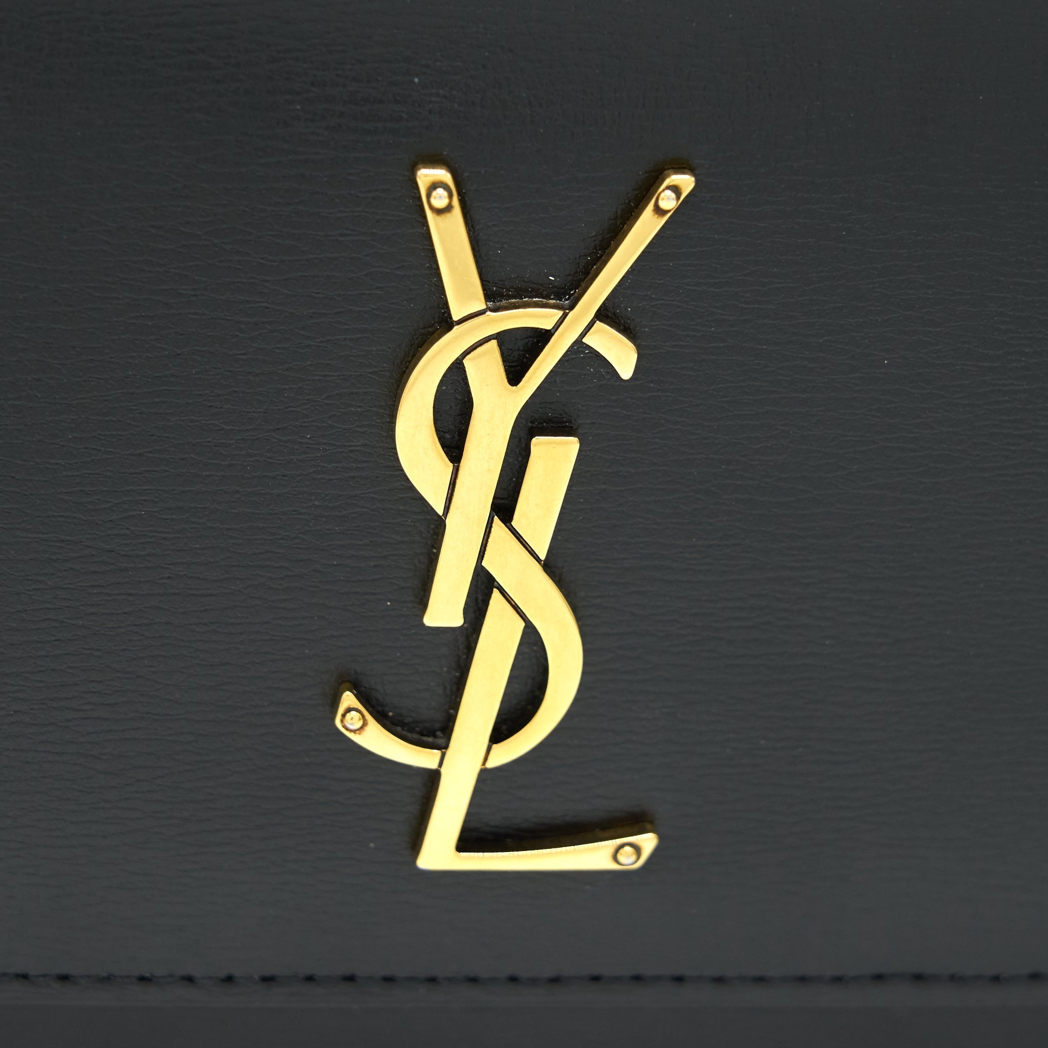 SAINT LAURENT SUNSET CHAIN WALLET BLACK GHW