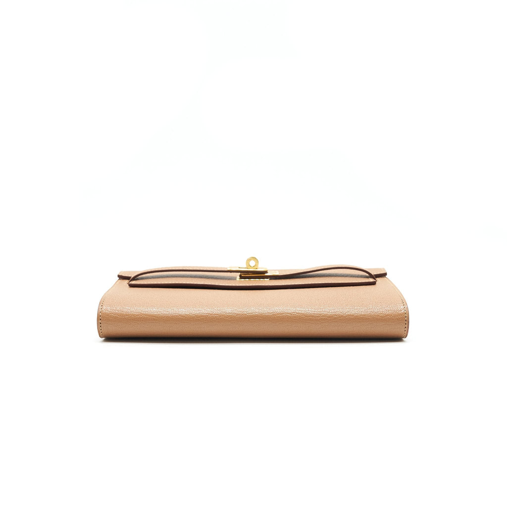 Hermes Kelly To Go Chevre Mysore 2J Quebracho GHW